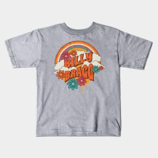 Retro Rainbow - Billy Bragg Kids T-Shirt